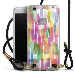 Carry Case Transparent Leather black/gold