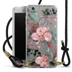 Carry Case Transparent Leather black/gold