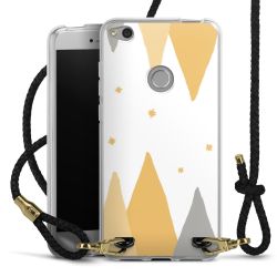 Carry Case Transparent Leather black/gold