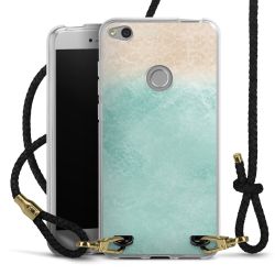 Carry Case Transparent Leather black/gold