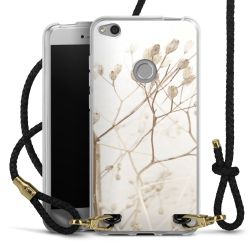 Carry Case Transparent Leather black/gold