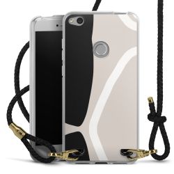 Carry Case Transparent Leather black/gold