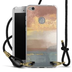 Carry Case Transparent Leather black/gold