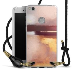 Carry Case Transparent Leather black/gold