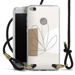 Carry Case Transparent Leather black/gold