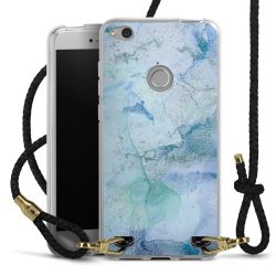 Carry Case Transparent Leather black/gold