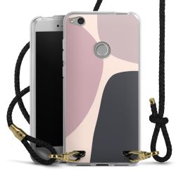 Carry Case Transparent Leather black/gold