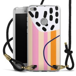 Carry Case Transparent Leather black/gold