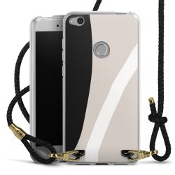 Carry Case Transparent Leather black/gold