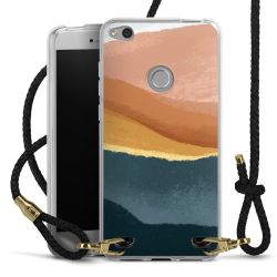 Carry Case Transparent Leather black/gold