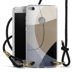 Carry Case Transparent Leather black/gold