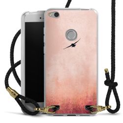 Carry Case Transparent Leather black/gold