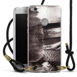 Carry Case Transparent Leather black/gold