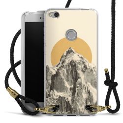 Carry Case Transparent Leather black/gold