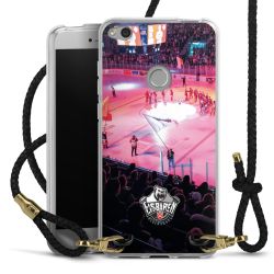 Carry Case Transparent Leather black/gold