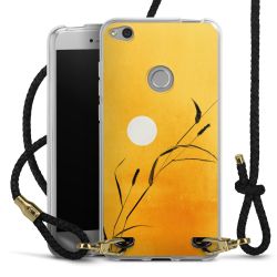 Carry Case Transparent Leather black/gold