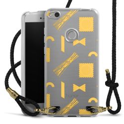 Carry Case Transparent Leather black/gold