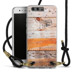 Carry Case Transparent Leather black/gold