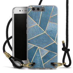 Carry Case Transparent Leather black/gold