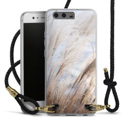 Carry Case Transparent Leather black/gold