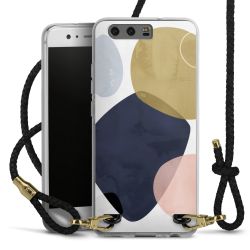 Carry Case Transparent Leather black/gold