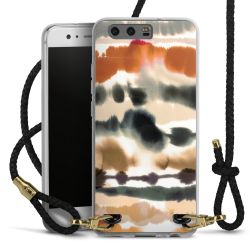 Carry Case Transparent Leather black/gold