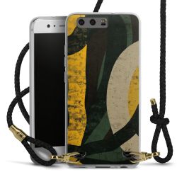 Carry Case Transparent Leather black/gold