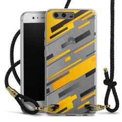 Carry Case Transparent Leather black/gold