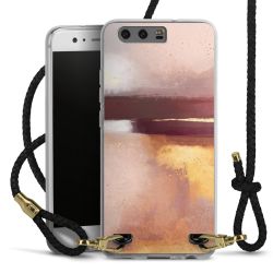 Carry Case Transparent Leather black/gold