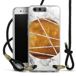 Carry Case Transparent Leather black/gold