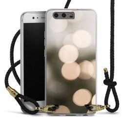 Carry Case Transparent Leather black/gold