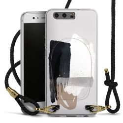 Carry Case Transparent Leather black/gold