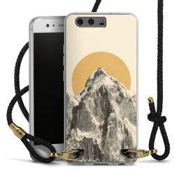 Carry Case Transparent Leather black/gold