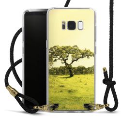 Carry Case Transparent Leather black/gold