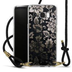 Carry Case Transparent Leather black/gold