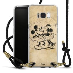 Carry Case Transparent Leather black/gold