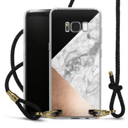 Carry Case Transparent Leather black/gold