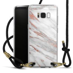 Carry Case Transparent Leather black/gold