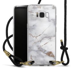 Carry Case Transparent Leather black/gold