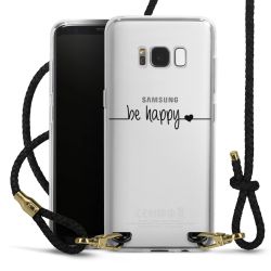 Carry Case Transparent Leather black/gold