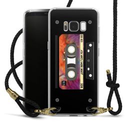 Carry Case Transparent Leather black/gold