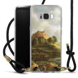 Carry Case Transparent Leather black/gold