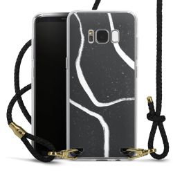 Carry Case Transparent Leather black/gold