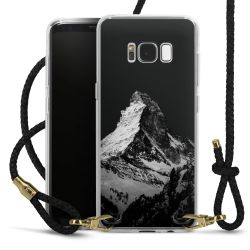 Carry Case Transparent Leather black/gold