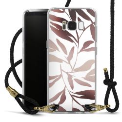 Carry Case Transparent Leather black/gold