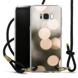 Carry Case Transparent Leather black/gold