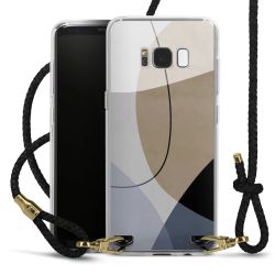 Carry Case Transparent Leather black/gold