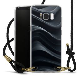 Carry Case Transparent Leather black/gold