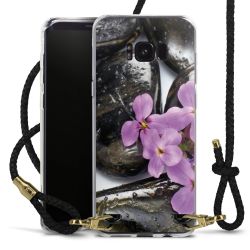 Carry Case Transparent Leather black/gold