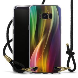 Carry Case Transparent Leather black/gold